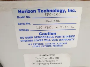Horizon SPE-DEX 4790 Controller, 7 of 9
