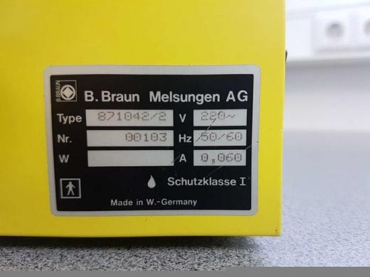 B.BRAUN Unita S 871042-2 Perfusor/ Syringe Pump-cover