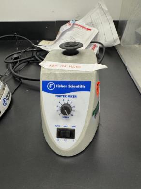 Fisher Scientific Model 02215365 Adjustable Speed Vortex Mixer for Laboratory Use-cover
