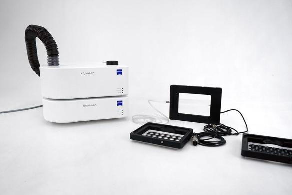 ZEISS PeCon Gas Incubation System CO2 Module S, TempModule S with M24 and M96 Inserts-cover