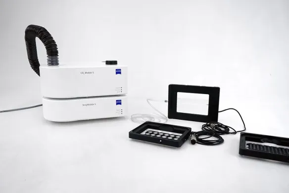 ZEISS PeCon Gas Incubation System CO2 Module S, TempModule S with M24 and M96 Inserts
