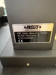 Insize ISD-V220CNCA-U CNC Vision Measuring System for Precision Dimensional Analysis, 2 of 2