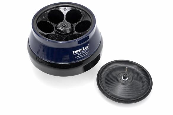 Piramoon FiberLite F14J-6x250 Carbon-Fiber Fixed-Angle Rotor for Thermo Scientific RC6 Plus Centrifuge-cover