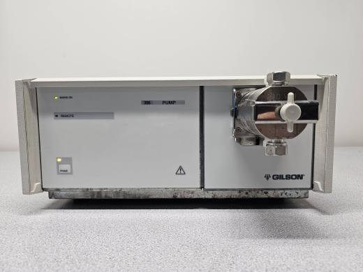 Gilson 306 HPLC Pump Multi-Config Flow Range 10L/min-200mL/min 120V-cover