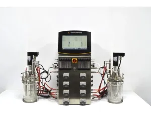 Sartorius Stedim Biostat B Twin Jacketed Autoclavable Benchtop Bioreactor Controller with 2 L Glass Vessels, 2 of 39