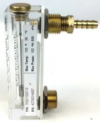 King Instrument 7520 Series Precision Acrylic Rotameter with 316L Stainless Steel Internals, 3 of 5