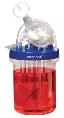 Eppendorf BioBLU Bioreactor 5c Microsparge C-1, 5 L Single-Use Stirred-Tank Bioreactor-cover