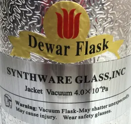 Synthware F110665G Dewar Vacuum Flask 665mL with Magnetic Stirring Compatibility, 4 of 4