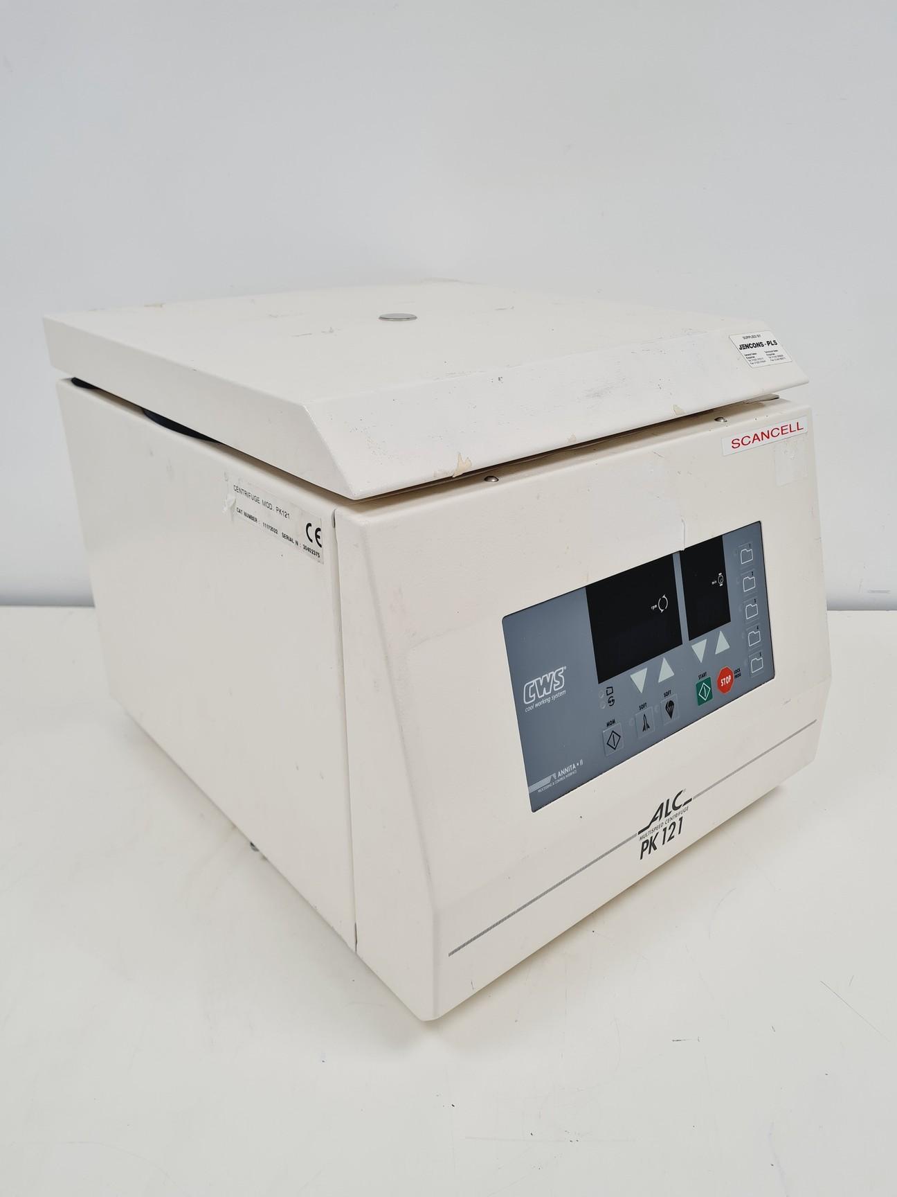 ALC PK121 Multispeed Benchtop Centrifuge with ALC T515 Swinging Bucket Rotor