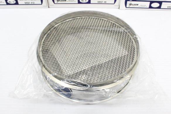Gilson V8SF Standard Test Sieve Set (#7, #8, #12, HH-SS-Pan) for Precise Particle Size Analysis-cover