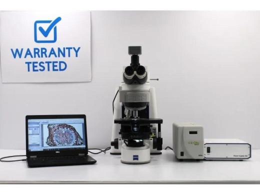 Zeiss Axio Imager 2 .M2 Motorized Upright Fluorescence Microscope with Advanced Filter Sets-cover