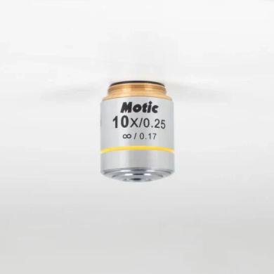 Motic EC-H PL 10X/0.25 Plan Achromatic Infinity-Corrected Microscope Objective for BA410E Series-cover