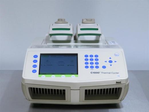 Bio-Rad C1000 Thermal Cycler with Dual 48 Well Block-cover