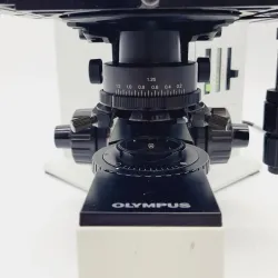 Olympus BX40 Fluorescence Microscope with 10x and 40x Objectives, 9 of 10