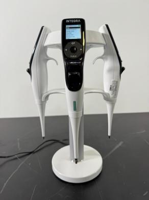 Integra Electronic Single Channel Pipettes w/Stand - Quantity 4-cover