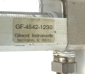 Gilmont Accucal GF-4542-1230 Glass/PTFE Direct-Reading Flow Meter (0-100mm), 6 of 6