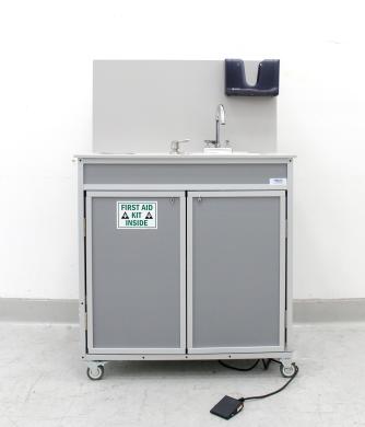 Monsam HWS-009S Portable Handwashing Station with Adjustable Heater and Touchless Operation-cover