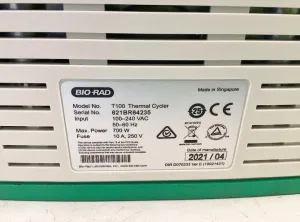 Bio-Rad T100 Benchtop Thermal Cycler with Gradient PCR Capability, 23 of 23