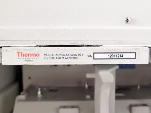Thermo Scientific Dionex ICS-5000 Ion Chromatography System with DC-5, DP-5, EG-5 Modules, 31 of 32