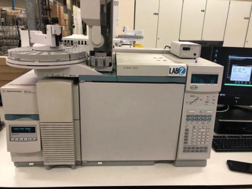 Agilent GC/MS with 5973N MSD and 6890 GC-cover