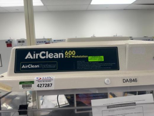 AirClean Systems AC632DB AirClean 600 PCR Workstation with HEPA Filtration-cover