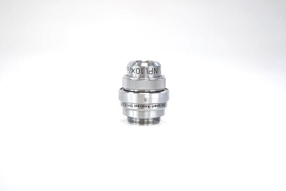 Leitz Wetzlar NPL 10x/0.20P Polarized Interference Contrast Microscope Objective-cover