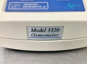 Advanced Instruments 3320 Micro Osmometer for Freezing-Point Depression Osmolality Measurement, 10 of 11