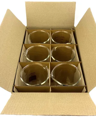 TLG 229.203.10 Heavy-Duty 600mL Graduated Beaker