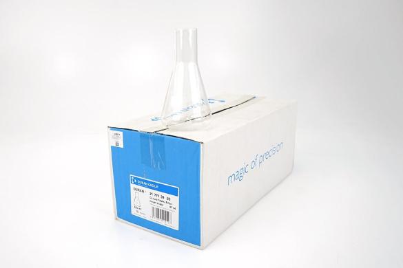 DURAN 10-Pack Erlenmeyer Culture Flasks, 300 mL, 21 771 39 03-cover