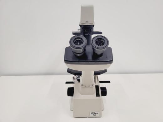 Nikon TMS Inverted Phase Contrast Microscope w/ 4 x Objectives DPlan, Plan, Ph-cover