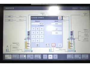 Sartorius Biostat B Dual Control Jacketed Autoclavable Bioreactor System for Microbial Cultures, 2L Vessels, 14 of 48