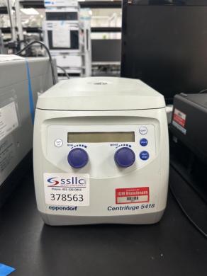 Eppendorf 5418 Benchtop Microcentrifuge-cover