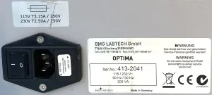 BMG Labtech POLARstar OPTIMA Advanced Fluorescence and Absorbance Microplate Reader, 8 of 8