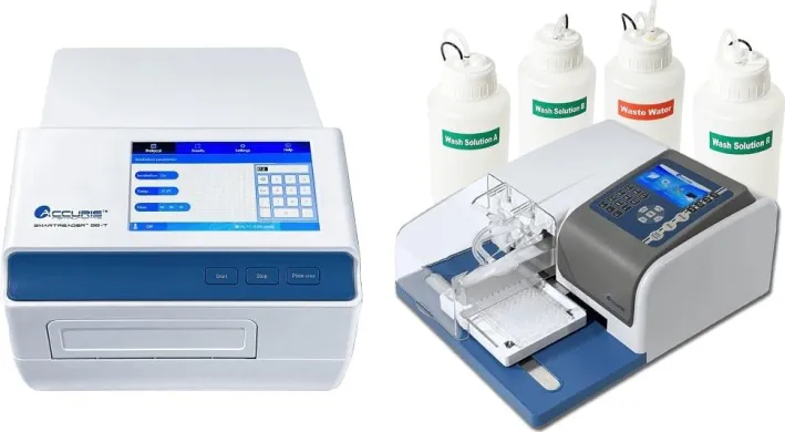 Accuris MR9600 SmartReader 96 and MW9600 Smartwasher 96 Bundle, 115V