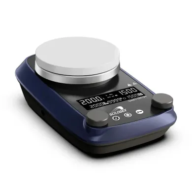 SCILOGEX SCI-5ST Digital Magnetic Stirrer with Ceramic Plate and Timer, 5-inch, 110V