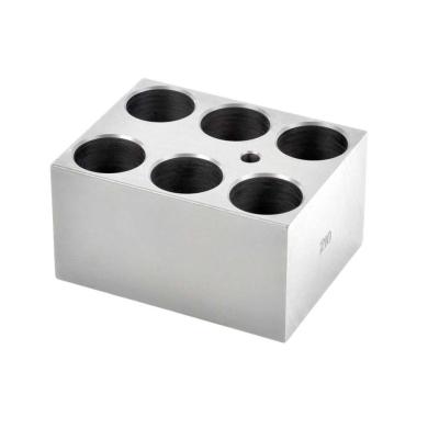 Ohaus 30400155 Modular Heat Block, 6 x 25 mm Tubes-cover