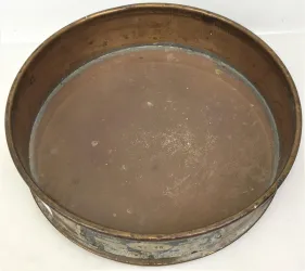 Tyler #80 Brass 8" Full-Height Sieve with 180 μm Aperture, 5 of 11