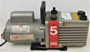 Edwards E2M5 Dual Stage Rotary Vane Vacuum Pump (3.9 CFM), 2 of 5
