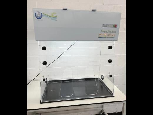 Bigneat Chemcap Clearview Ductless Benchtop Fume Cabinet with LED Lighting and Low Airflow Alarm-cover