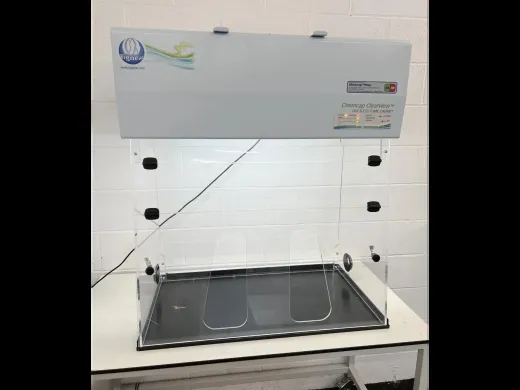 Bigneat Chemcap Clearview Ductless Benchtop Fume Cabinet with LED Lighting and Low Airflow Alarm