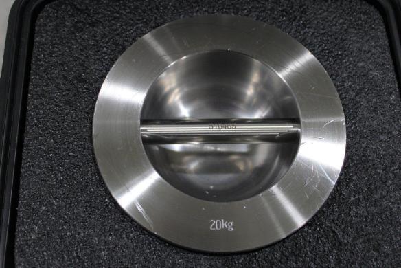 Troemner 20kg Laboratory Calibration Weight with Protective Case-cover