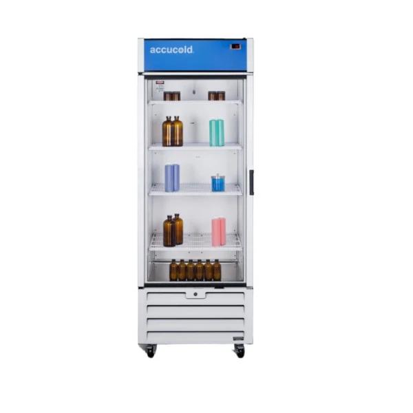 Accucold ACR261RH 30" Wide Healthcare Refrigerator with Glass Door and Digital Thermostat