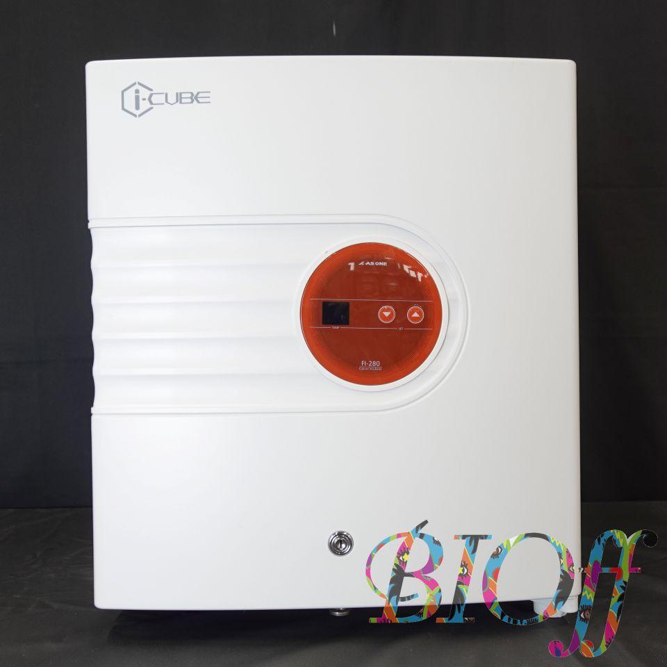 AS ONE FI-280 Hot Air Culture Incubator for Microbiological Testing, 28L Capacity