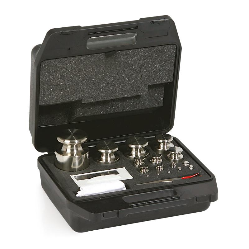 Radwag F1 Mass Standard - Knob Weights With Adjustment Chamber, Set (1 mg - 5 kg), Plastic Box