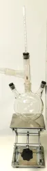 Short Path Distillation Apparatus Kit with 20L Boiling Flask and Accessories, 3 of 10