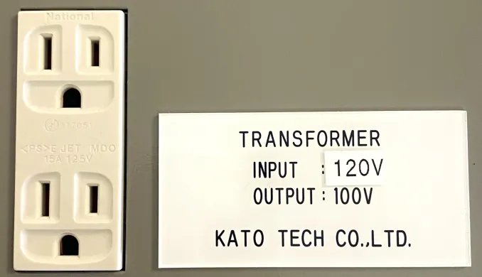 Kato Tech Step-Down Transformer for Laboratory Equipment Power Conversion