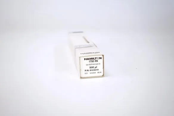 Hamilton 81230/01 1750 RN 500 µL Gas-Tight Laboratory Syringe, Gauge 22, 51 mm, Point Style 2