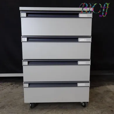 5561 Side Wagon with 4 Drawers and Casters, W45×D45×H69 cm