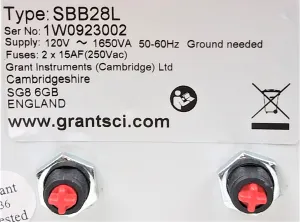 Grant SBB28L 28L Boiling Water Bath, 8 of 8