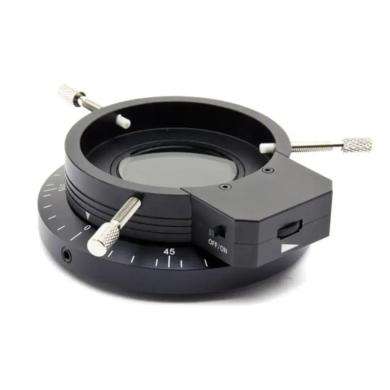 96-LED Ring Polarized Light (POL) Illuminator for Optical Microscopy-cover